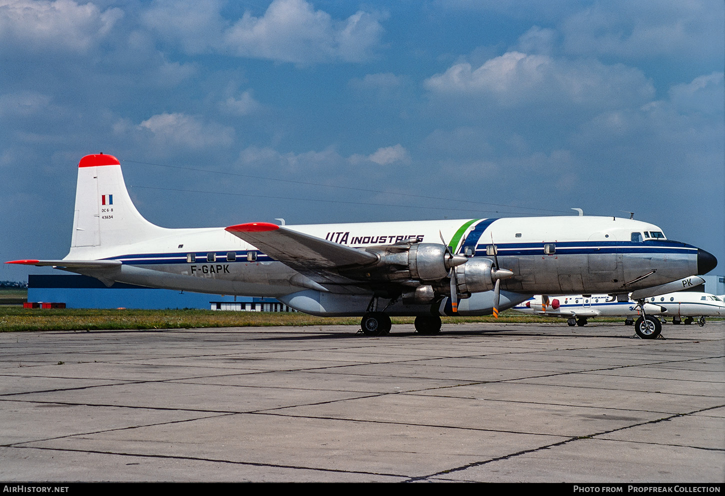 Aircraft Photo of F-GAPK | Douglas DC-6B/AT | UTA Industries | AirHistory.net #678278
