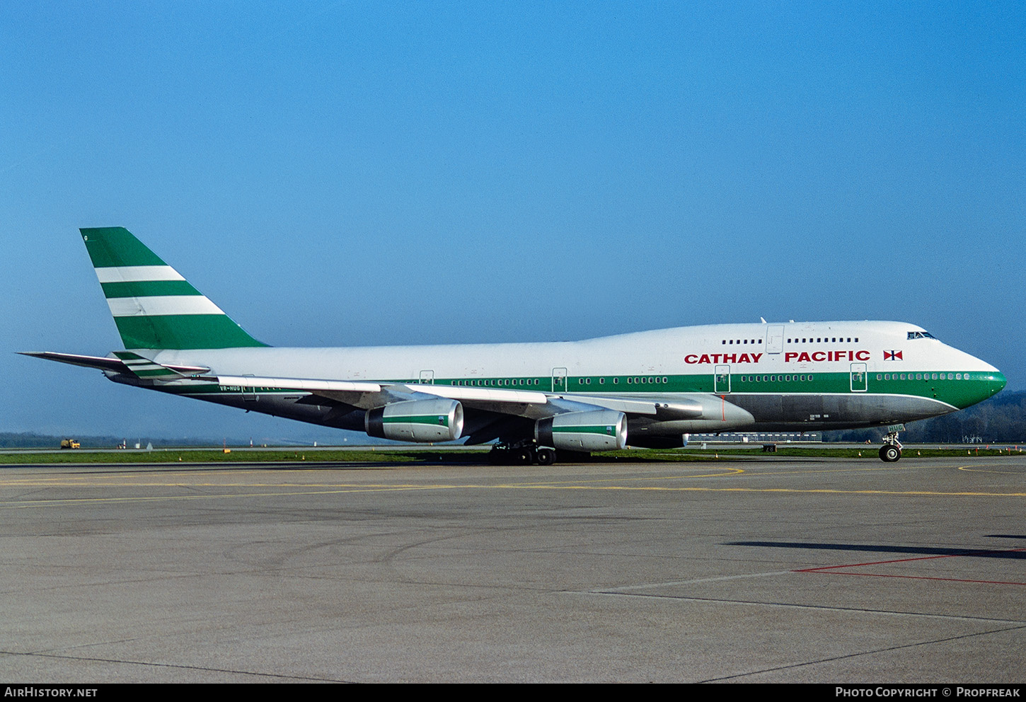 Aircraft Photo of VR-HUG | Boeing 747-467 | Cathay Pacific Airways | AirHistory.net #678285