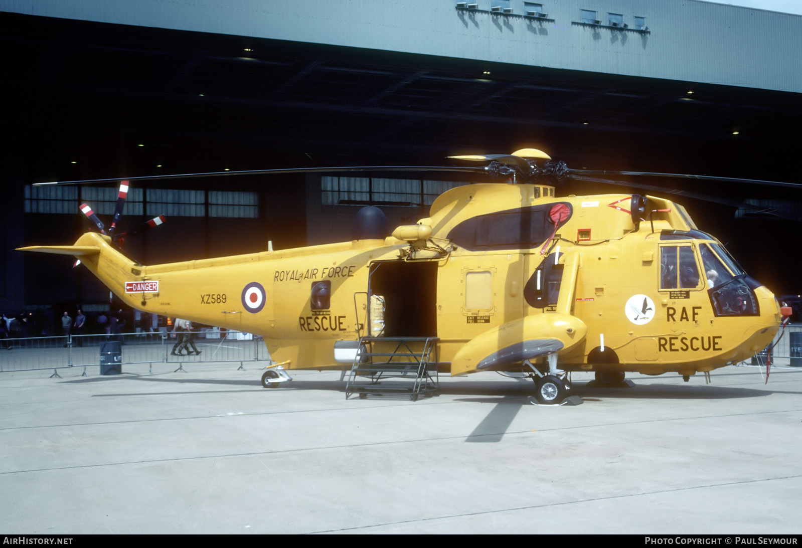 Aircraft Photo of XZ589 | Westland WS-61 Sea King HAR3 | UK - Air Force | AirHistory.net #678286