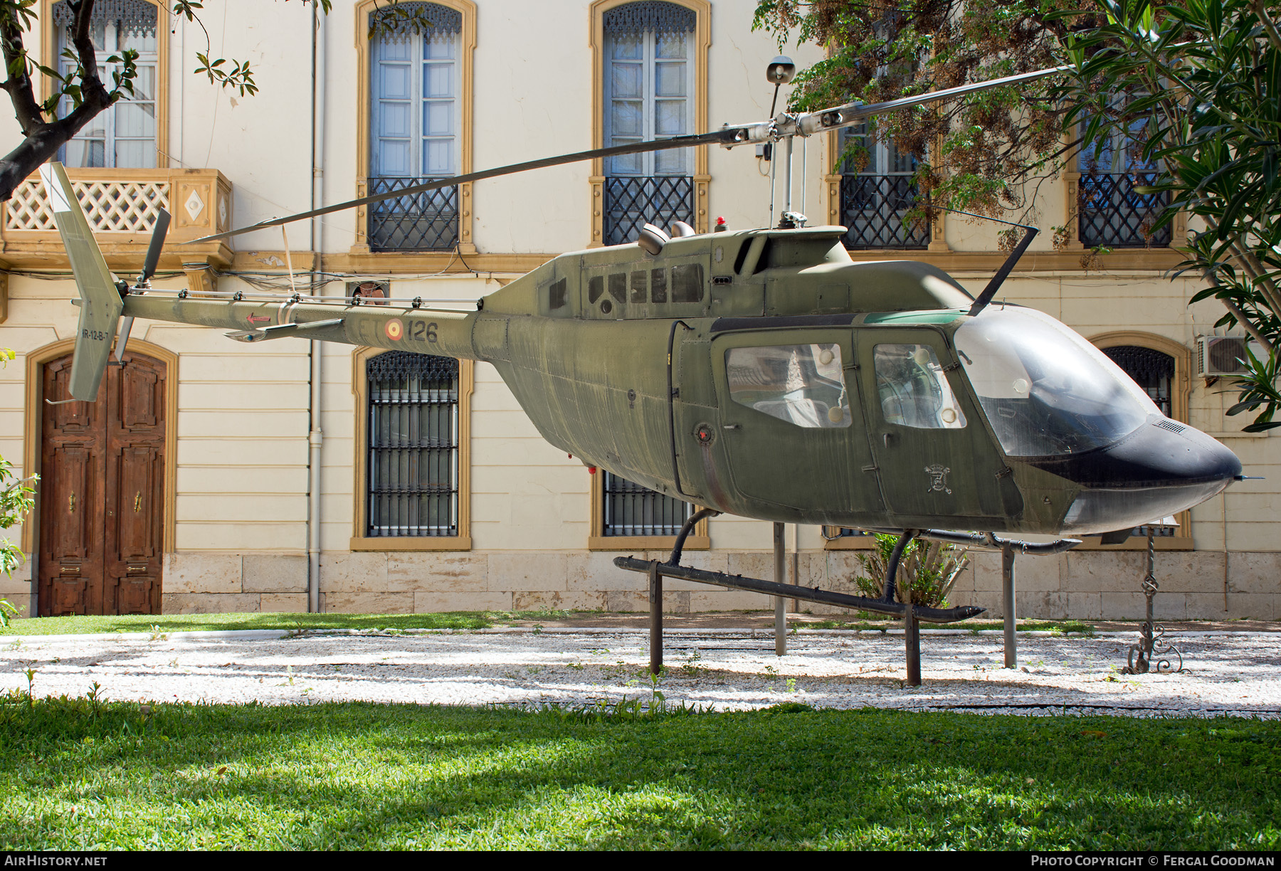 Aircraft Photo of HR.12-B-7 | Bell OH-58A Kiowa (206A-1) | Spain - Army | AirHistory.net #678295