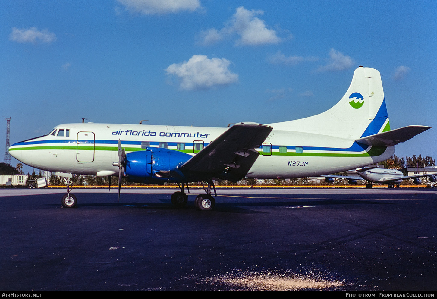 Aircraft Photo of N973M | Martin 404 | Air Florida Commuter | AirHistory.net #678298