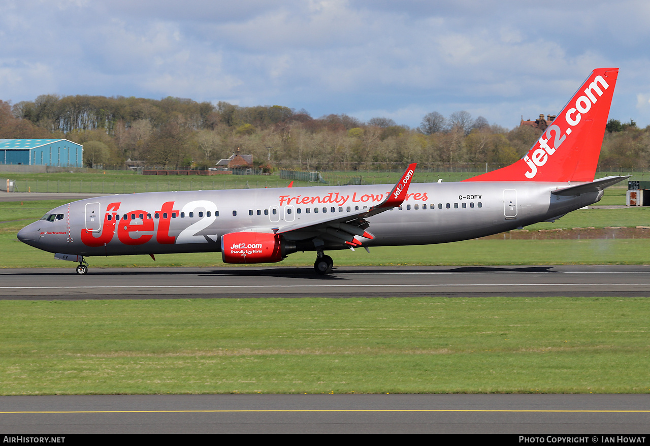 Aircraft Photo of G-GDFV | Boeing 737-85F | Jet2 | AirHistory.net #678312