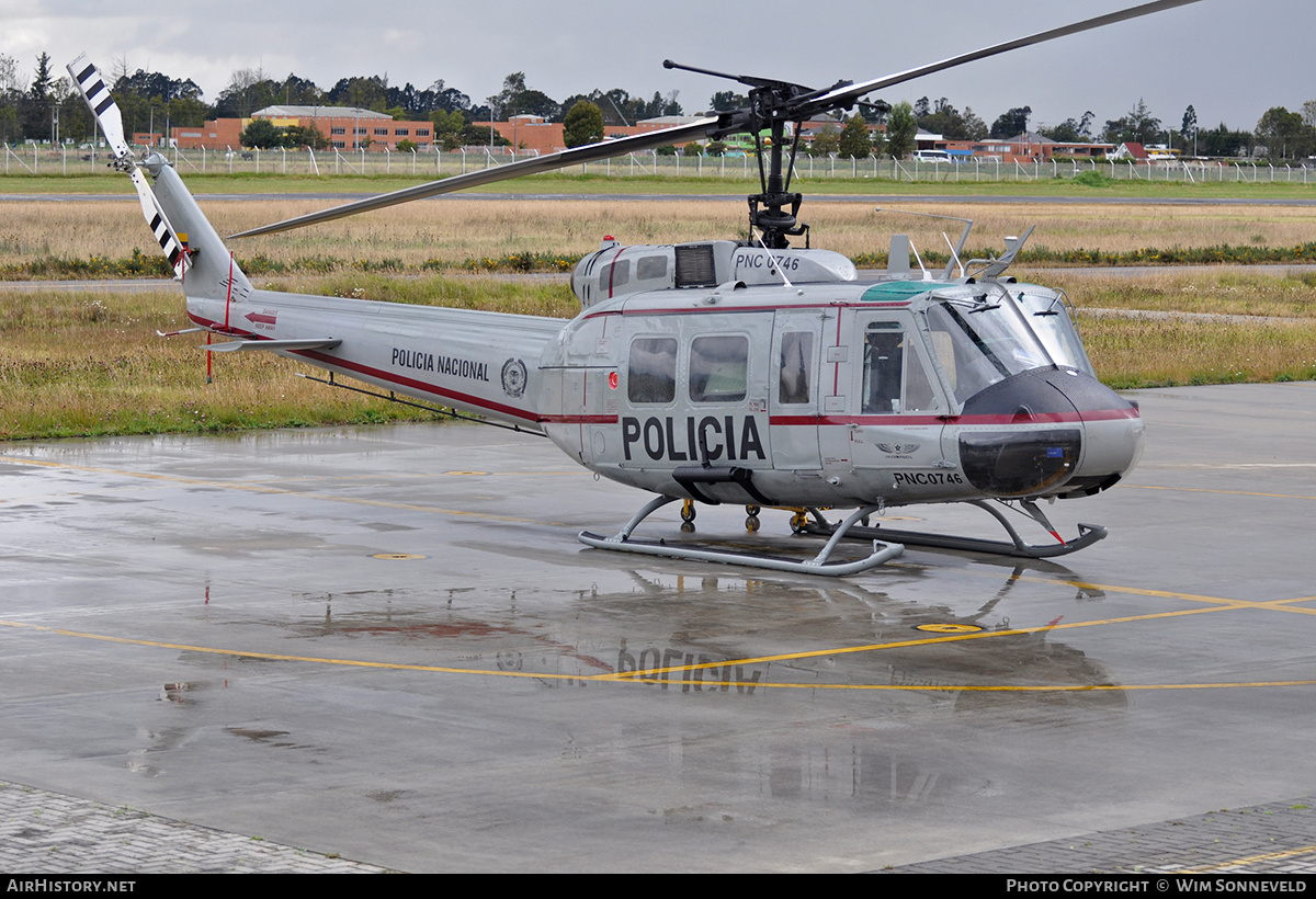 Aircraft Photo of PNC0746 | Bell UH-1H-II Iroquois | Colombia - Police | AirHistory.net #678326