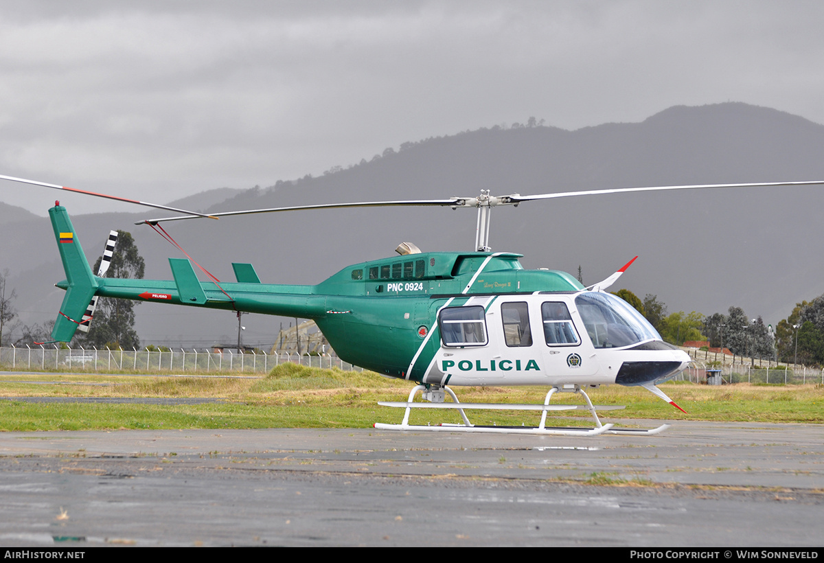 Aircraft Photo of PNC-0924 | Bell 206L-4 LongRanger IV | Colombia - Police | AirHistory.net #678332