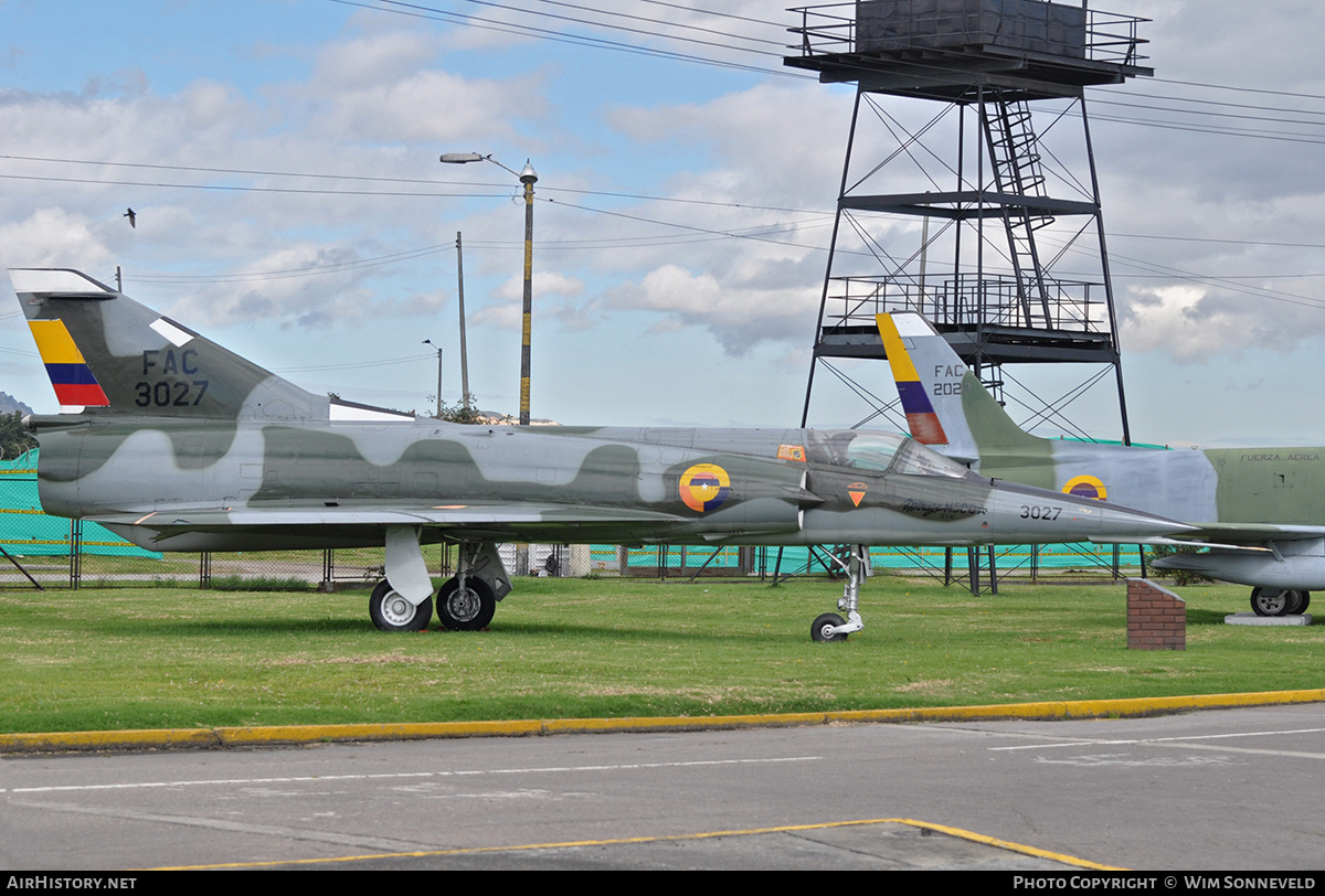 Aircraft Photo of FAC3027 | Dassault Mirage 5COA | Colombia - Air Force | AirHistory.net #678333