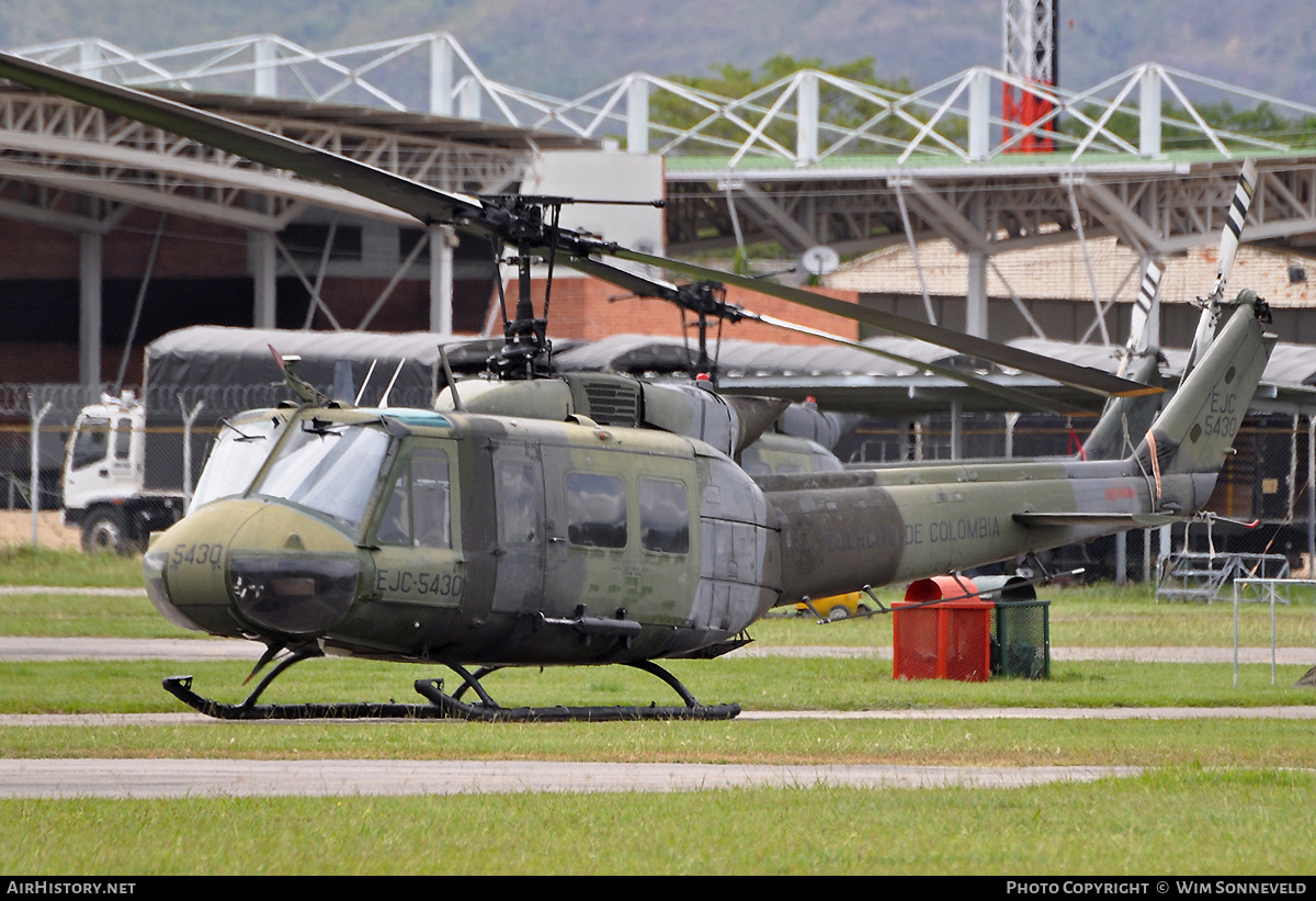 Aircraft Photo of EJC5430 | Bell UH-1H-II Iroquois | Colombia - Army | AirHistory.net #678340
