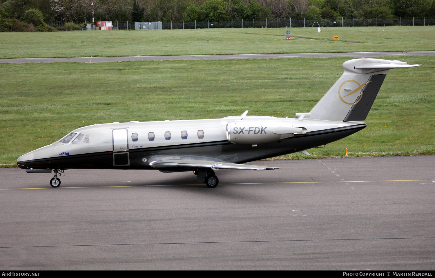 Aircraft Photo of SX-FDK | Cessna 650 Citation III | Life Line Aviation | AirHistory.net #678346