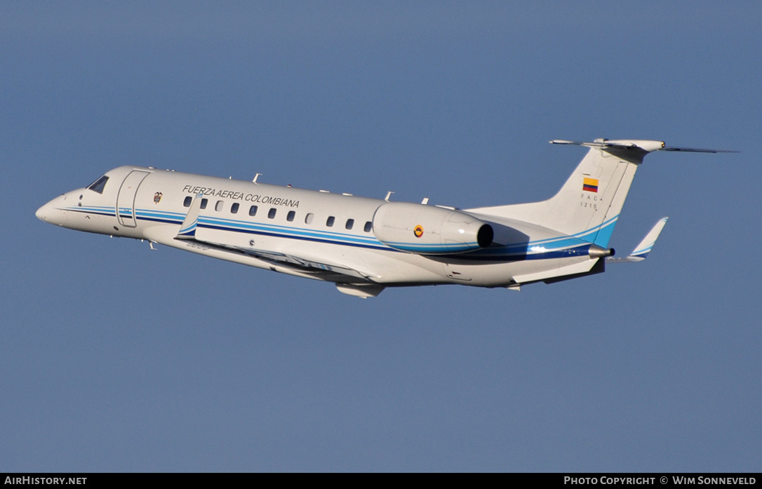 Aircraft Photo of FAC1215 | Embraer Legacy 600 (EMB-135BJ) | Colombia - Air Force | AirHistory.net #678364