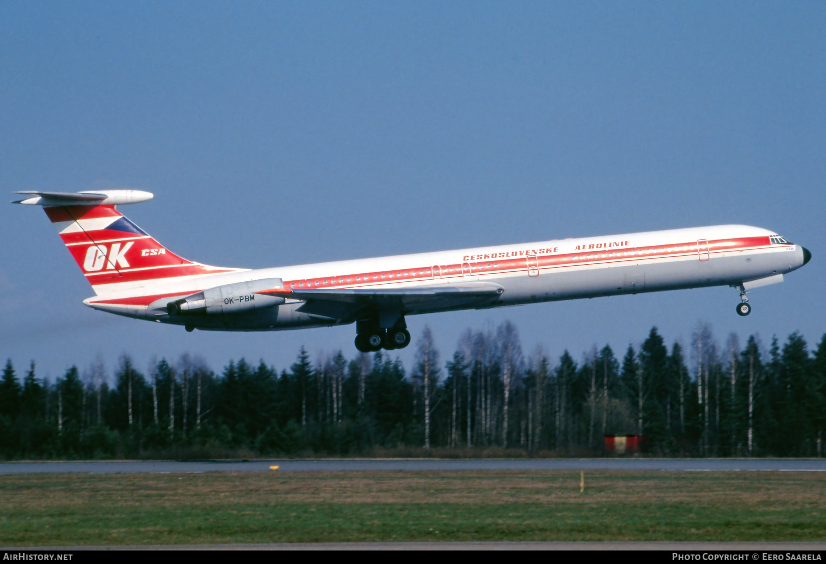 Aircraft Photo of OK-PBM | Ilyushin Il-62M | ČSA - Československé Aerolinie - Czechoslovak Airlines | AirHistory.net #678369