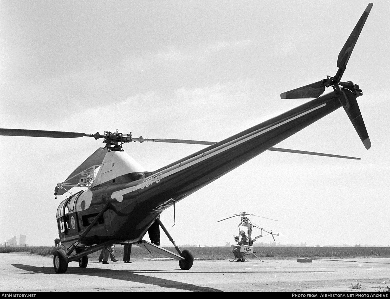 Aircraft Photo of N155Z | Sikorsky S-51 | USFS - US Forest Service | AirHistory.net #678399