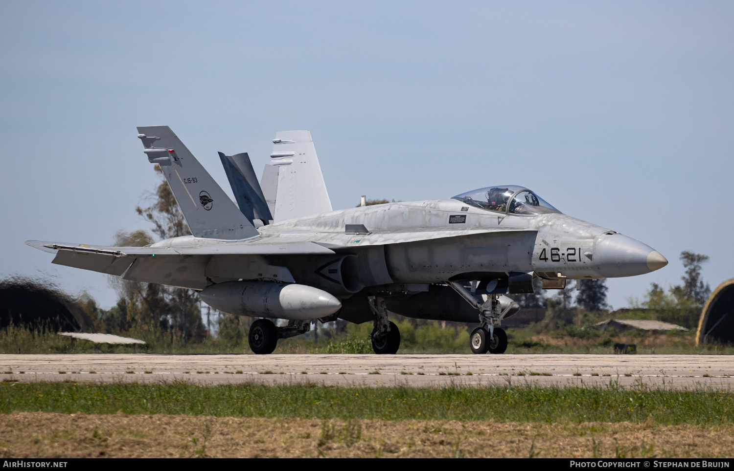 Aircraft Photo of C.15-93 | McDonnell Douglas F/A-18A+ Hornet | Spain - Air Force | AirHistory.net #678400