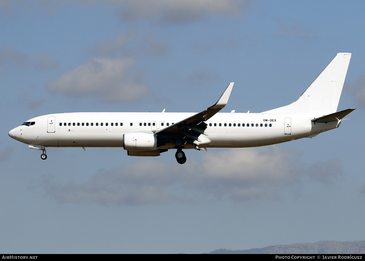 Aircraft Photo of OM-OEX | Boeing 737-82R | AirHistory.net #678408