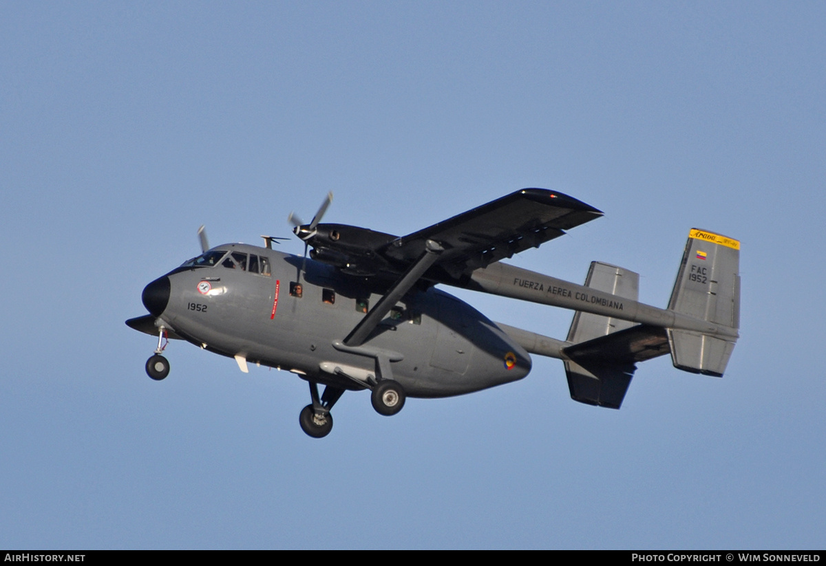 Aircraft Photo of FAC1952 | Israel Aircraft Industries IAI-201 Arava | Colombia - Air Force | AirHistory.net #678409