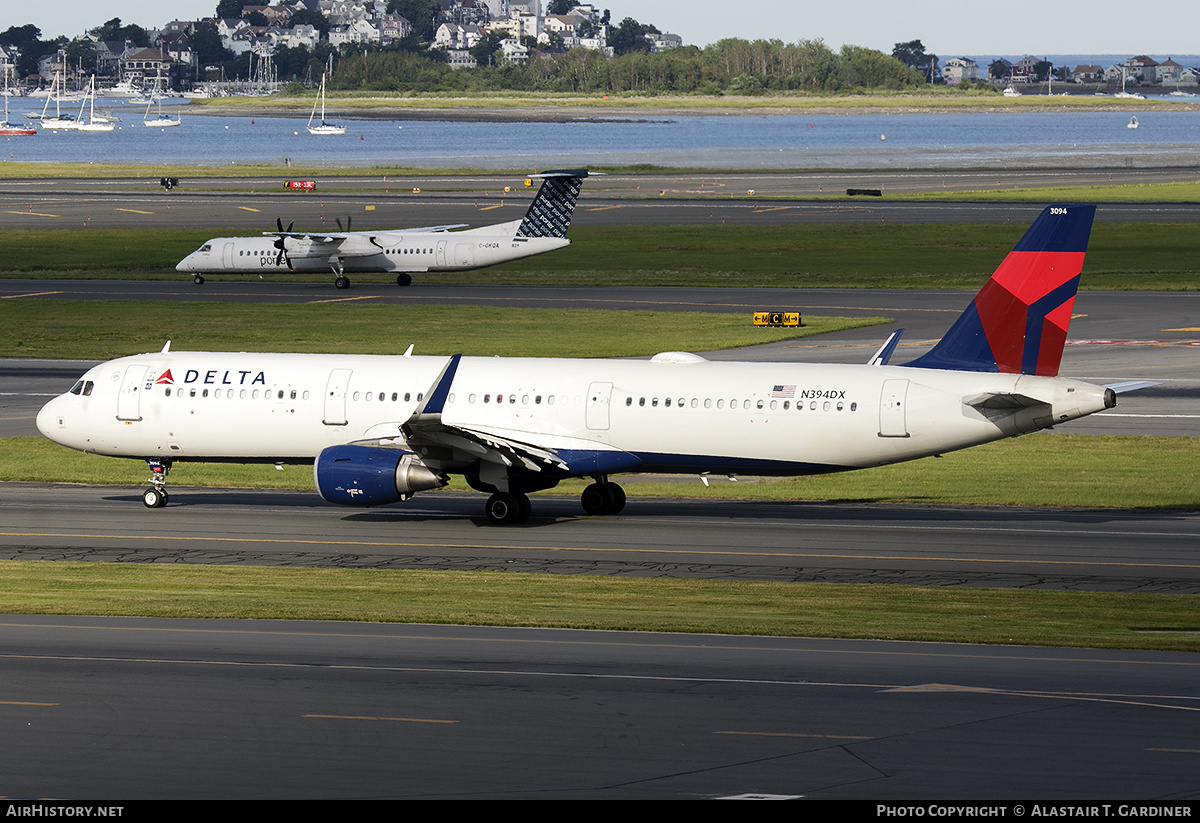 Aircraft Photo of N394DX | Airbus A321-211 | Delta Air Lines | AirHistory.net #678411