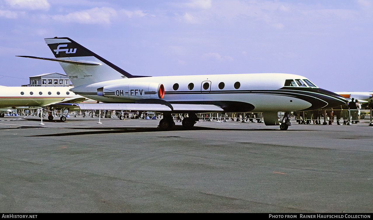 Aircraft Photo of OH-FFV | Dassault Falcon 20F | Finnwings | AirHistory.net #678412