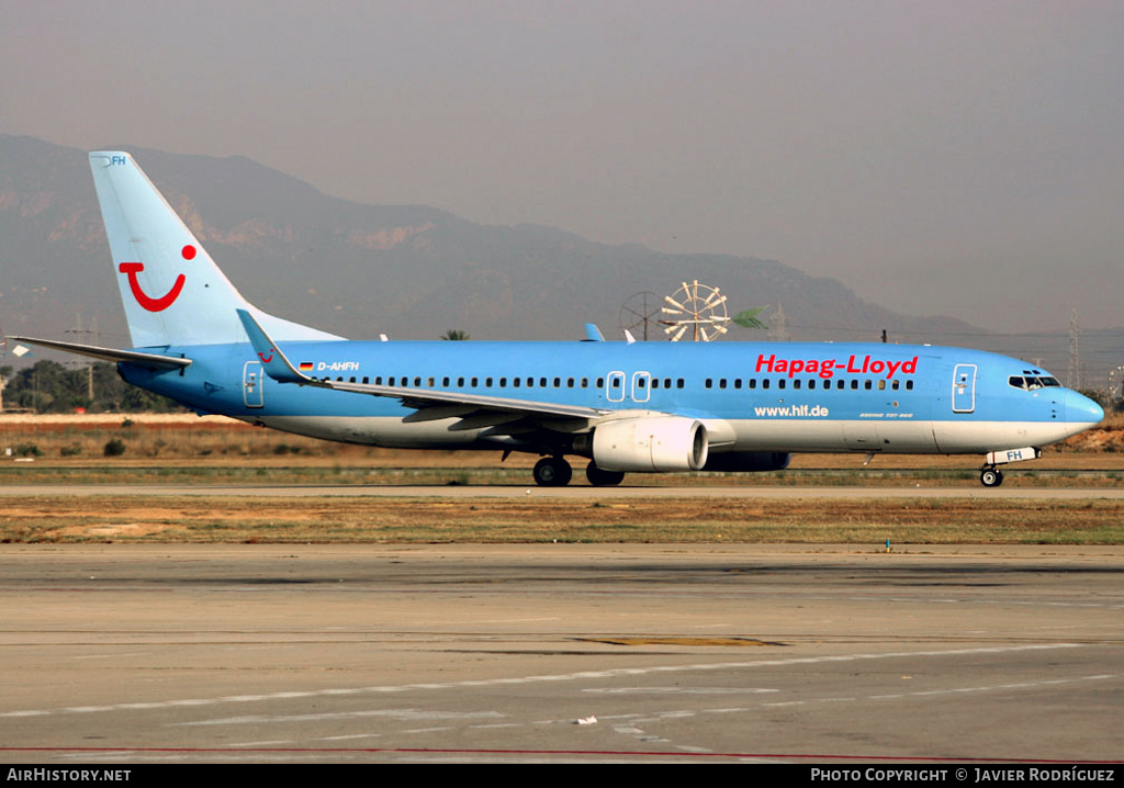 Aircraft Photo of D-AHFH | Boeing 737-8K5 | Hapag-Lloyd | AirHistory.net #678418