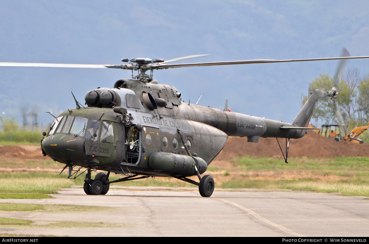 Aircraft Photo of EJC-3395 | Mil Mi-17V-5 (Mi-8MTV-5) | Colombia - Army | AirHistory.net #678419