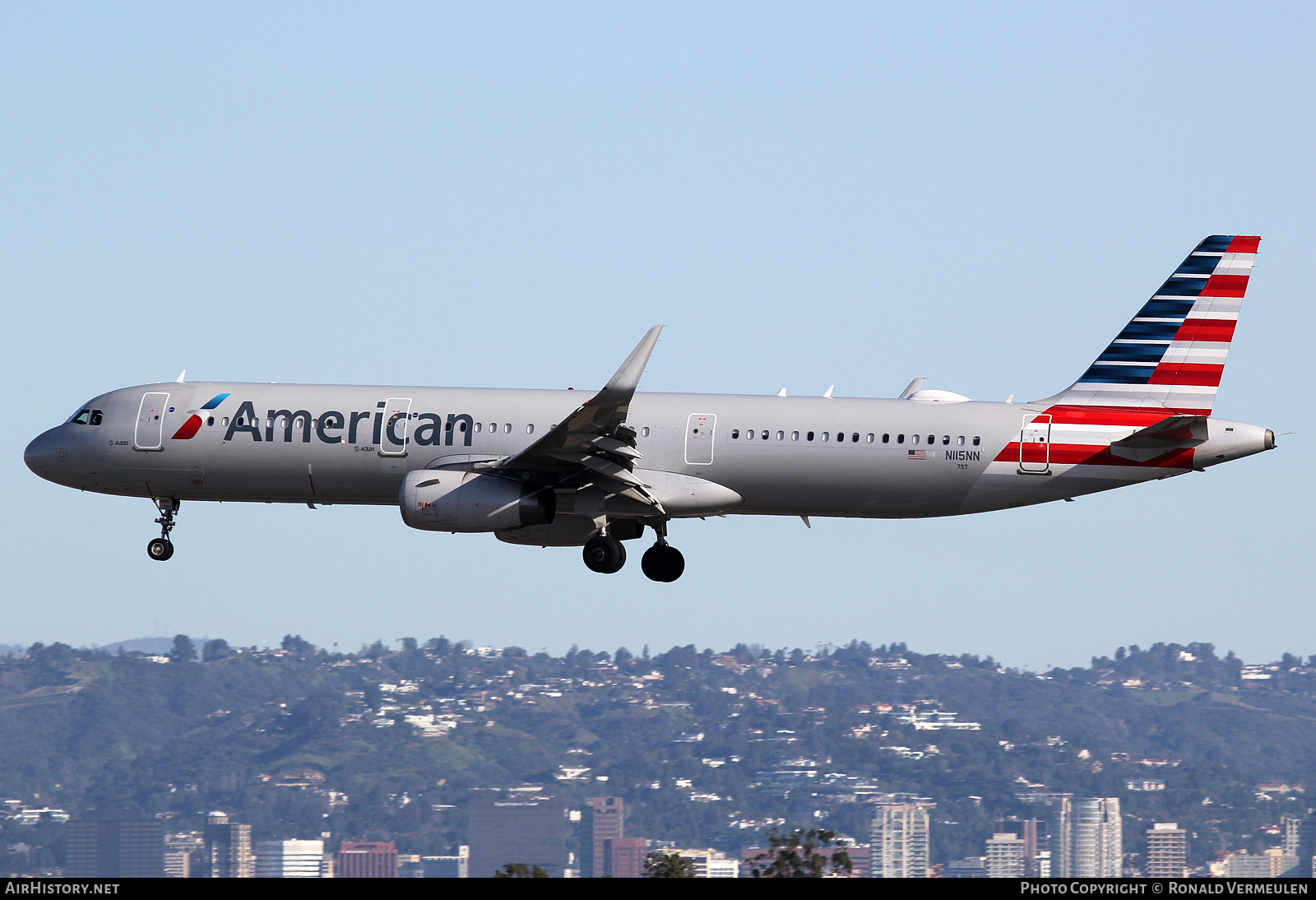 Aircraft Photo of N115NN | Airbus A321-231 | American Airlines | AirHistory.net #678424