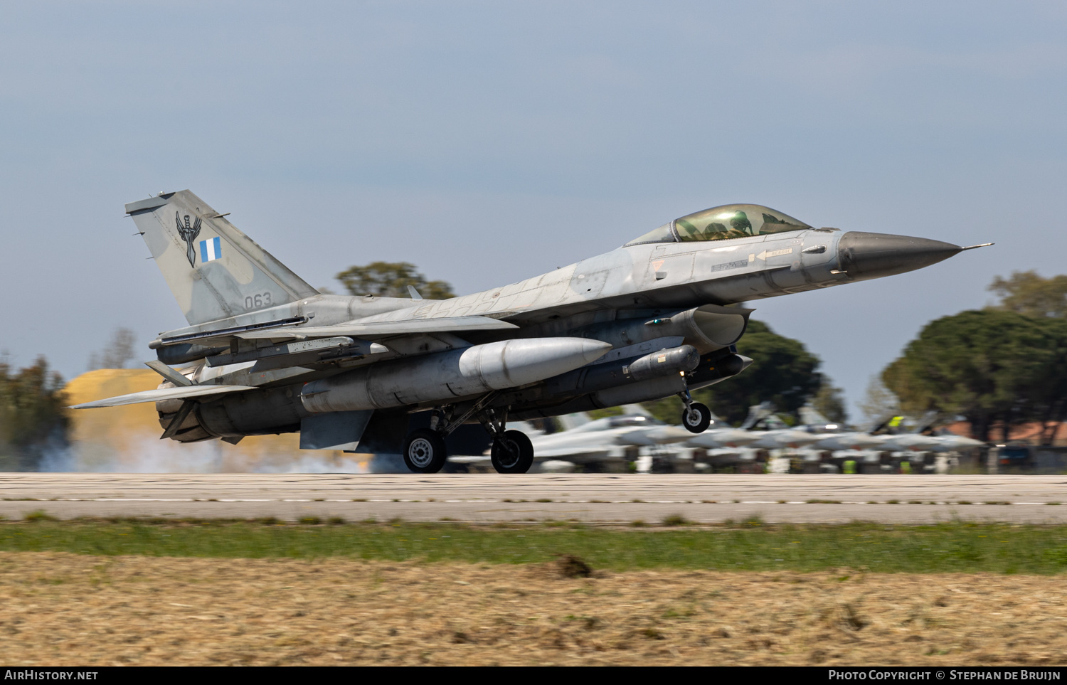 Aircraft Photo of 063 | Lockheed Martin F-16C Fighting Falcon | Greece - Air Force | AirHistory.net #678432