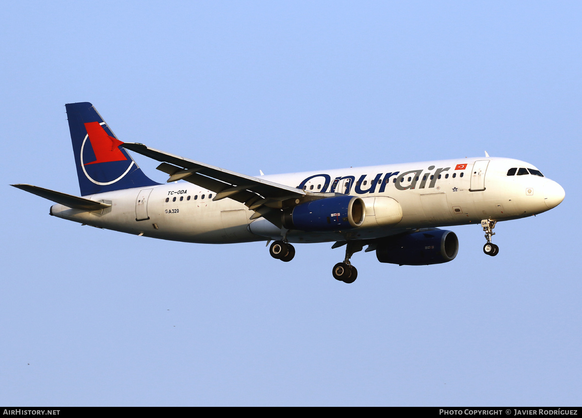 Aircraft Photo of TC-ODA | Airbus A320-233 | Onur Air | AirHistory.net #678437