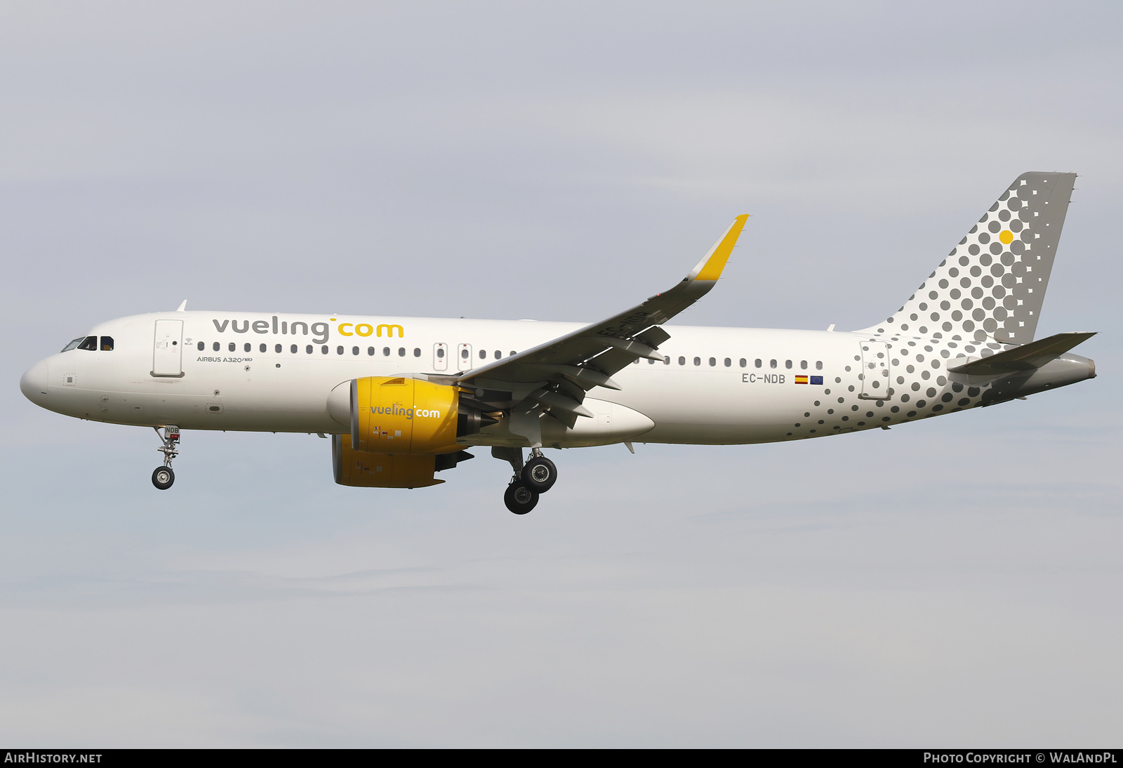 Aircraft Photo of EC-NDB | Airbus A320-271N | Vueling Airlines | AirHistory.net #678438