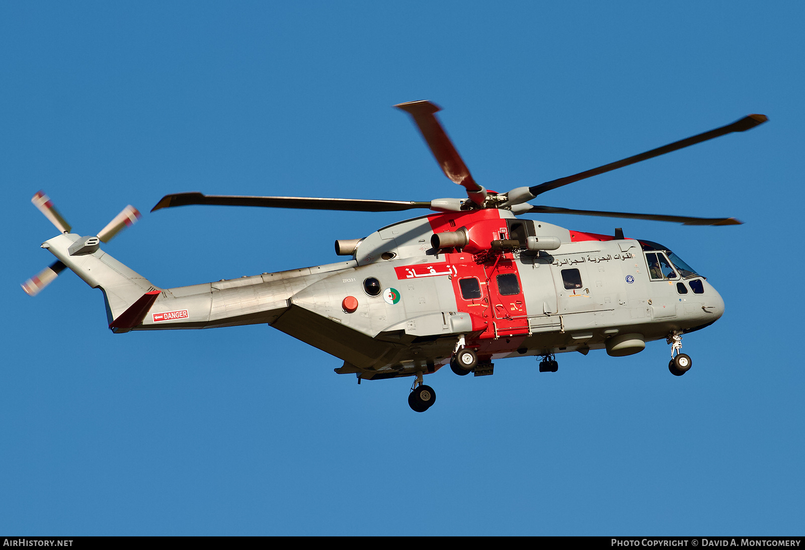 Aircraft Photo of ZR331 | AgustaWestland AW101-610 | Algeria - Navy | AirHistory.net #678446