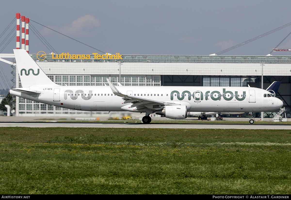 Aircraft Photo of LY-NFK | Airbus A321-211 | Marabu Airlines | AirHistory.net #678457