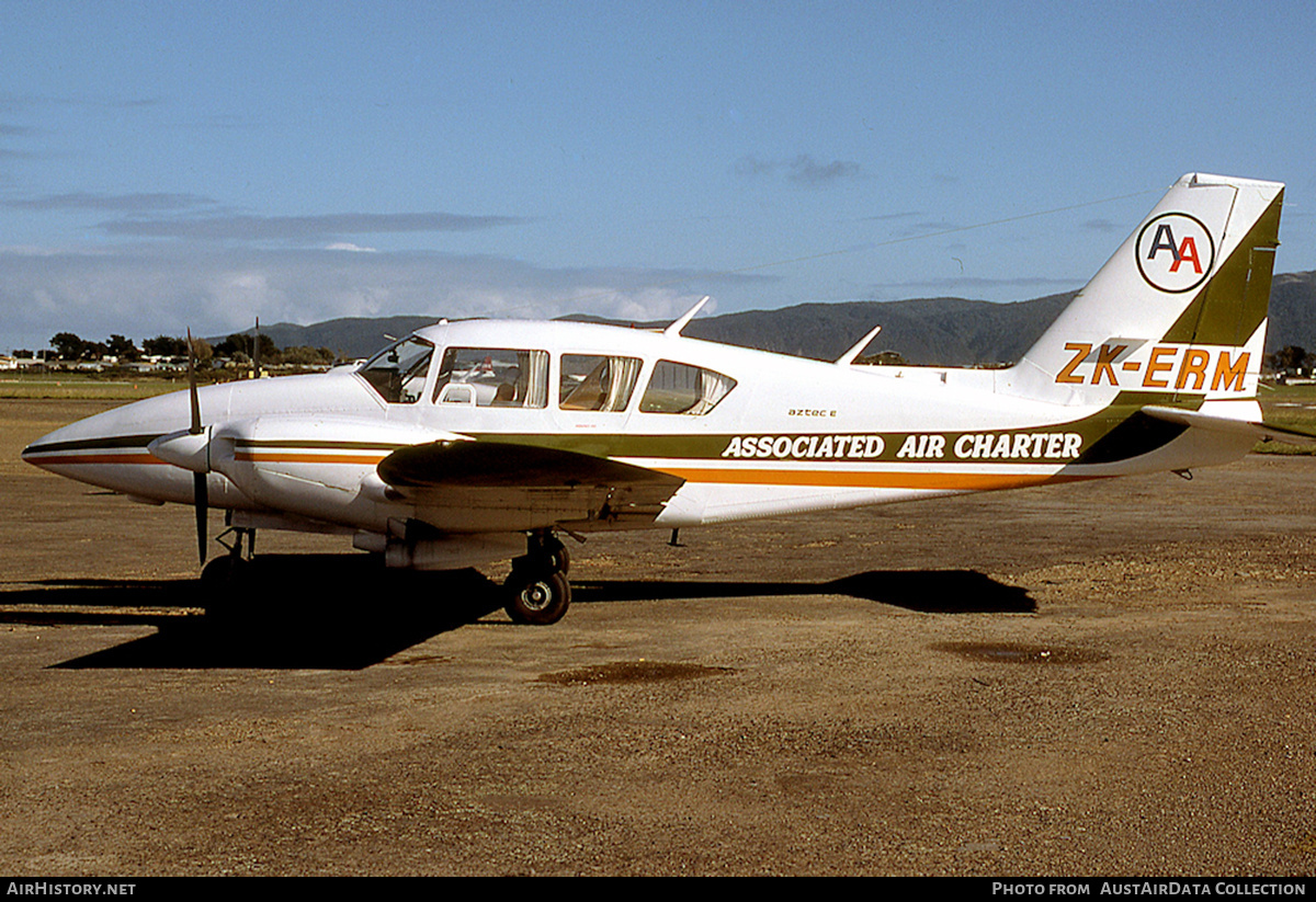 Aircraft Photo of ZK-ERM | Piper PA-23-250 Aztec E | Associated Air Charter | AirHistory.net #678458