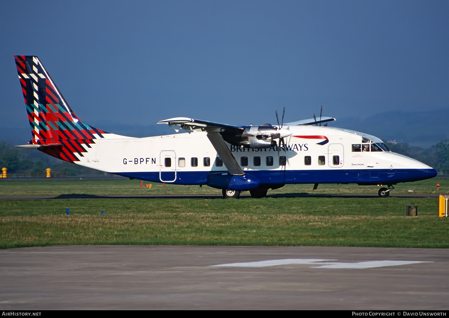 Aircraft Photo of G-BPFN | Short 360-300 | British Airways | AirHistory.net #678459