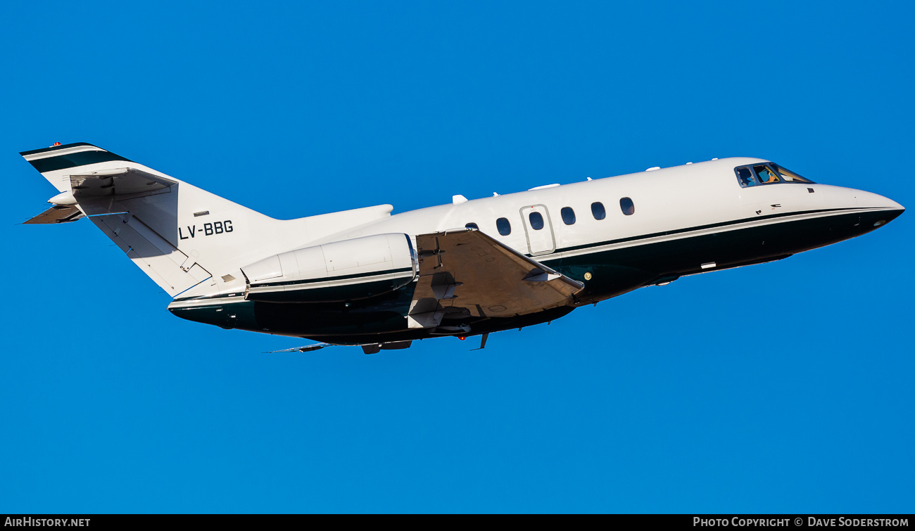 Aircraft Photo of LV-BGG | Raytheon Hawker 800XP | AirHistory.net #678461