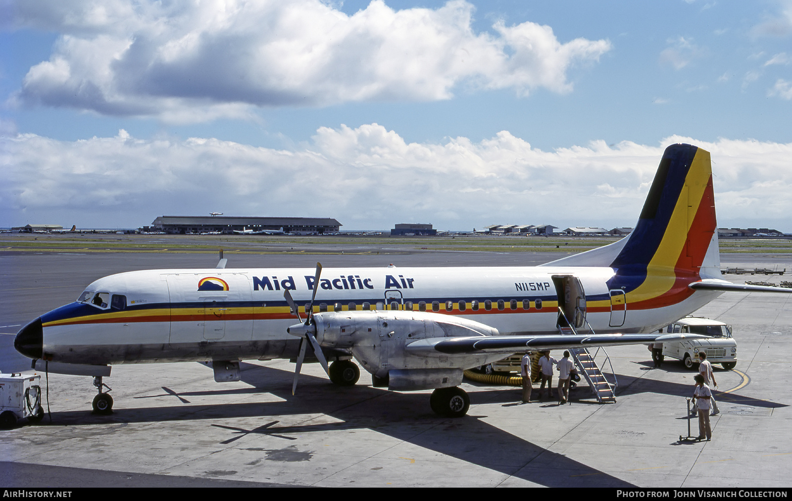 Aircraft Photo of N115MP | NAMC YS-11A-309 | Mid Pacific Air | AirHistory.net #678483