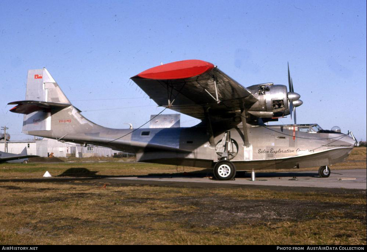 Aircraft Photo of VH-UMS | Steward-Davis 28-5ACF EMQ Super Catalina | Selco Exploration | AirHistory.net #678486