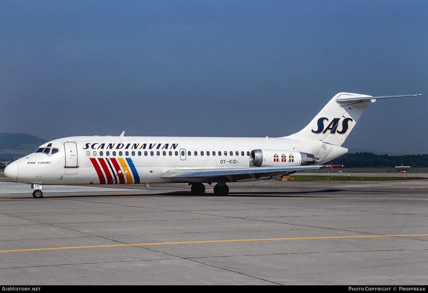 Aircraft Photo of OY-KID | McDonnell Douglas DC-9-21 | Scandinavian Airlines - SAS | AirHistory.net #678511