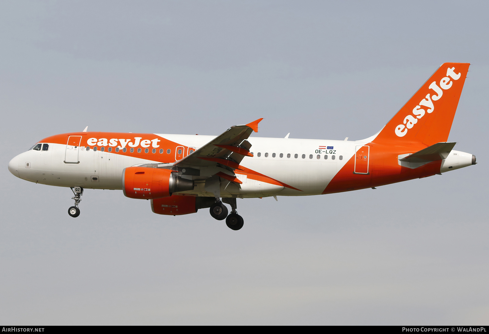 Aircraft Photo of OE-LQZ | Airbus A319-111 | EasyJet | AirHistory.net #678516