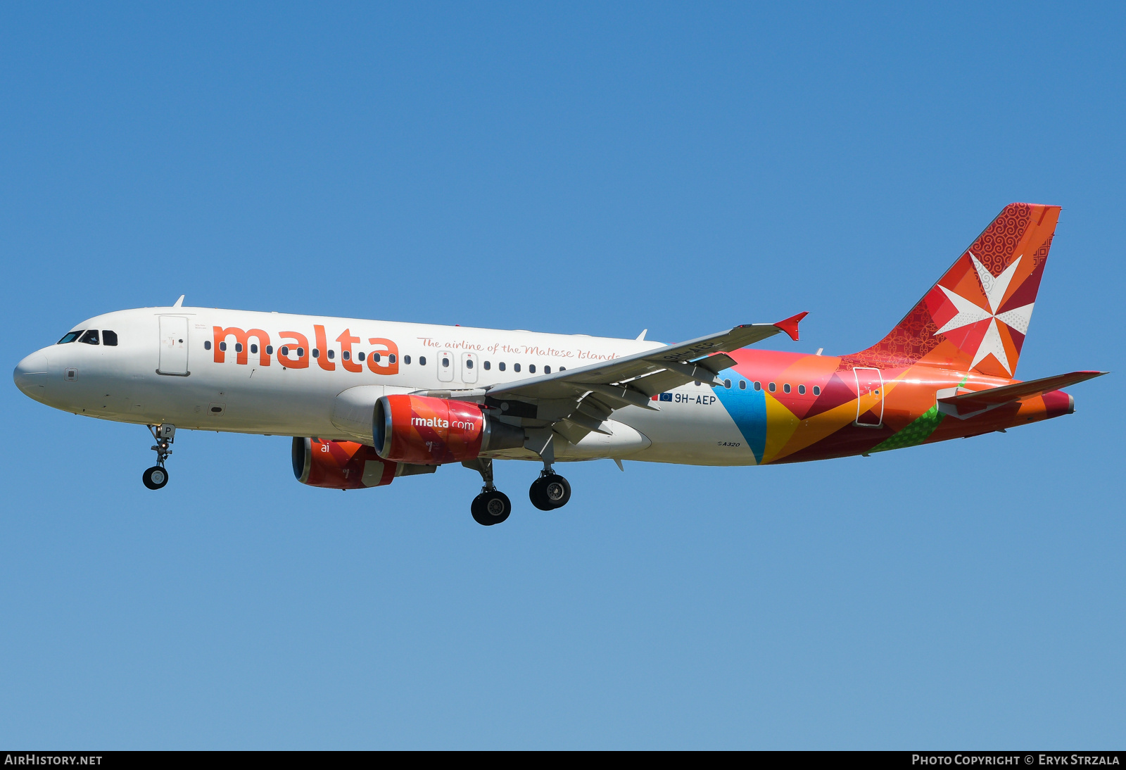 Aircraft Photo of 9H-AEP | Airbus A320-214 | Air Malta | AirHistory.net #678520