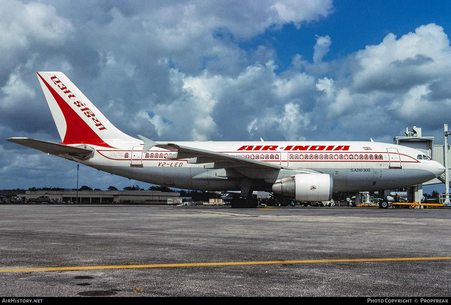 Aircraft Photo of V2-LED | Airbus A310-324 | Air India | AirHistory.net #678527
