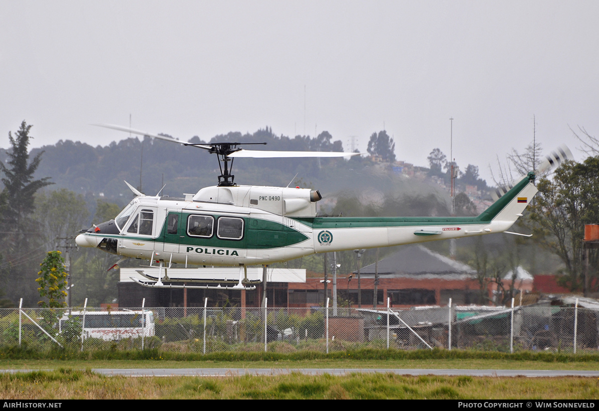 Aircraft Photo of PNC-0490 | Bell 212 Twin Two-Twelve | Colombia - Police | AirHistory.net #678529