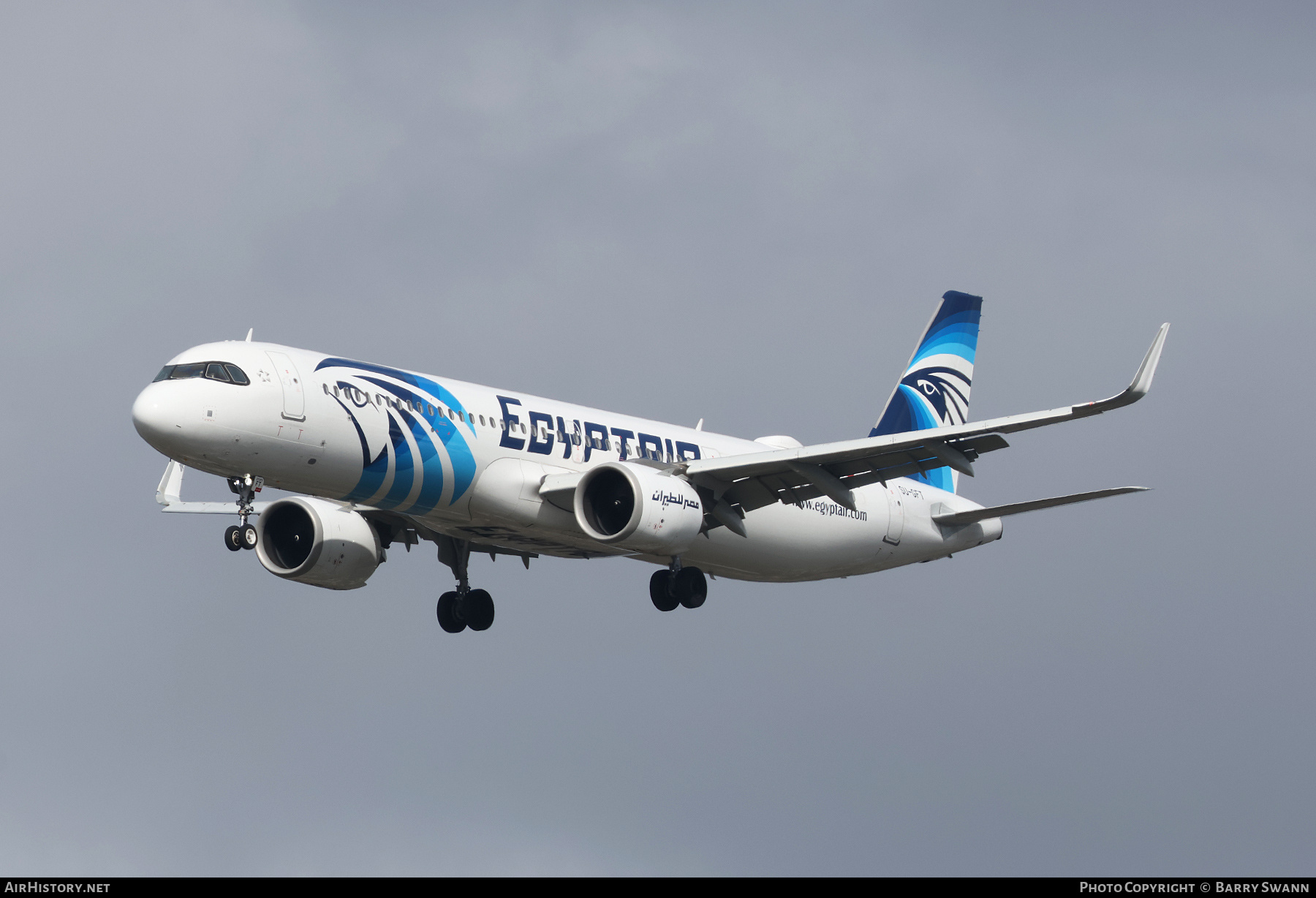 Aircraft Photo of SU-GFT | Airbus A321-251NX | EgyptAir | AirHistory.net #678530