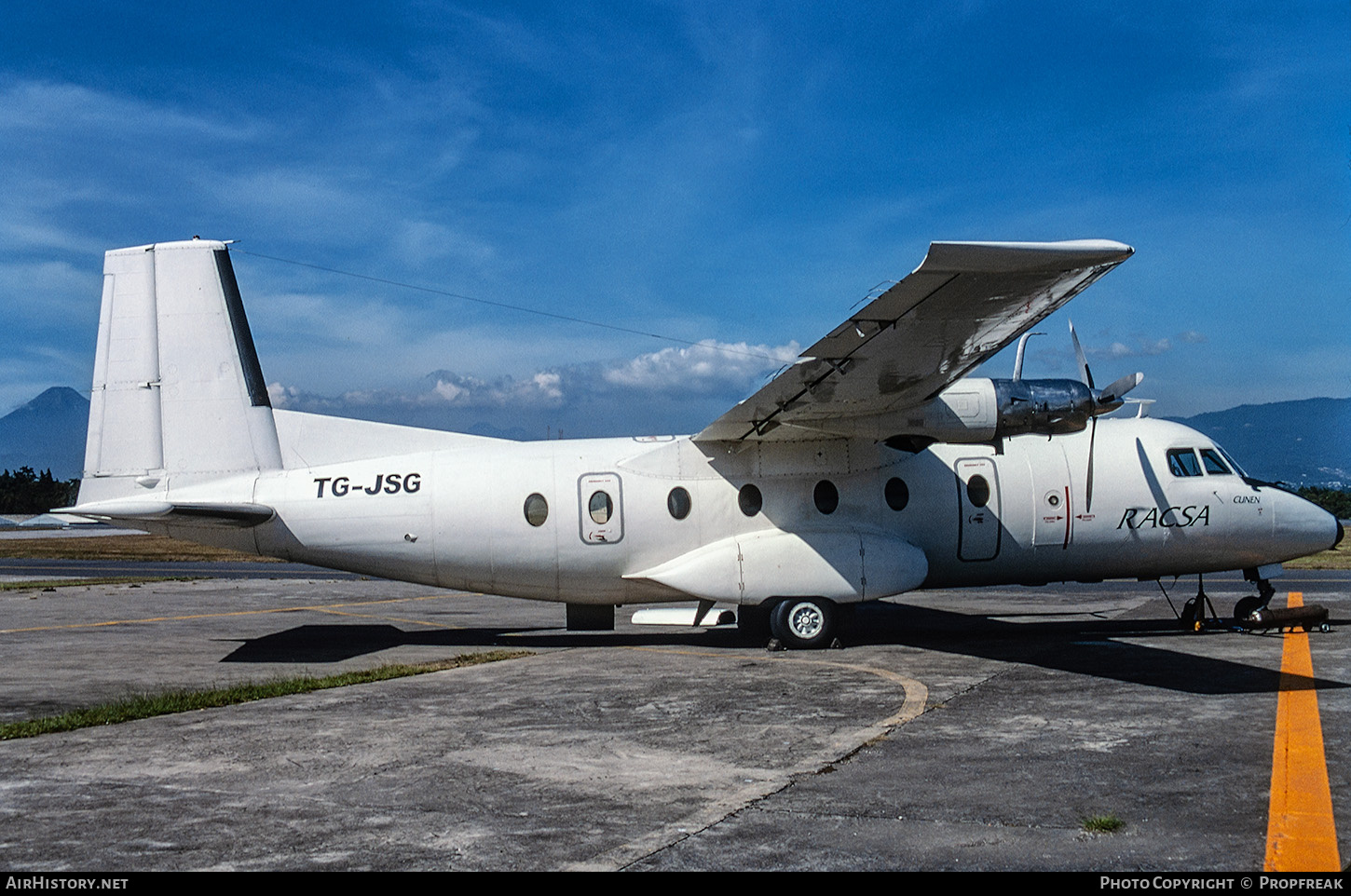Aircraft Photo of TG-JSG | Nord 262A | RACSA - Rutas Aéreas Centro Americanas | AirHistory.net #678544