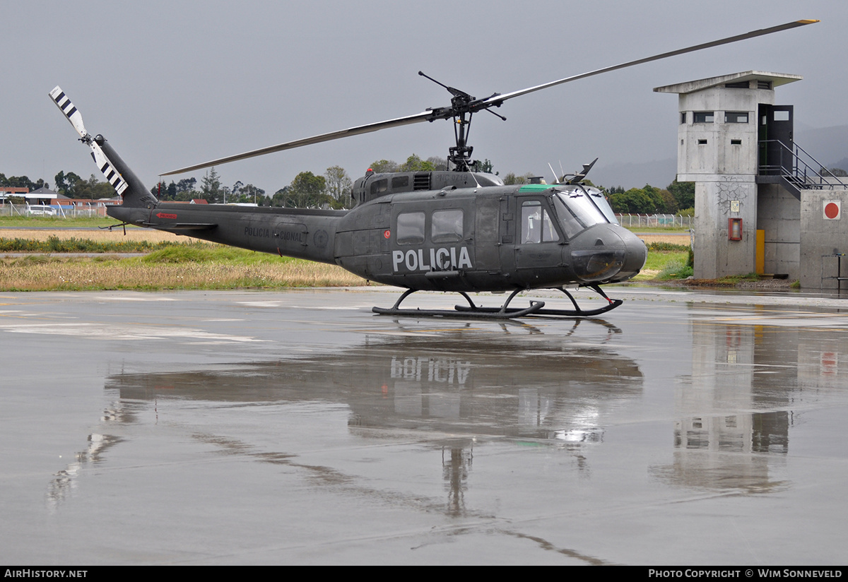 Aircraft Photo of PNC-0719 | Bell UH-1H-II Iroquois | Colombia - Police | AirHistory.net #678554