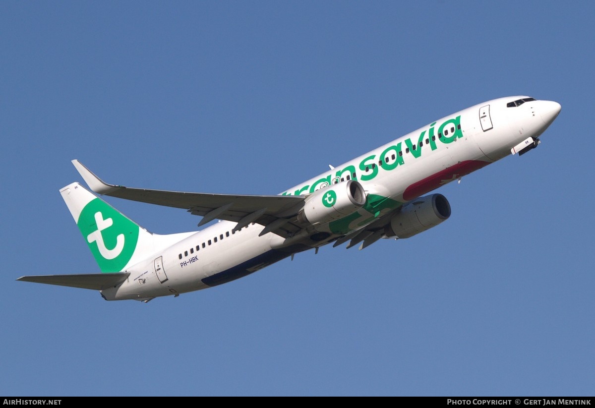 Aircraft Photo of PH-HBK | Boeing 737-82R | Transavia | AirHistory.net #678566