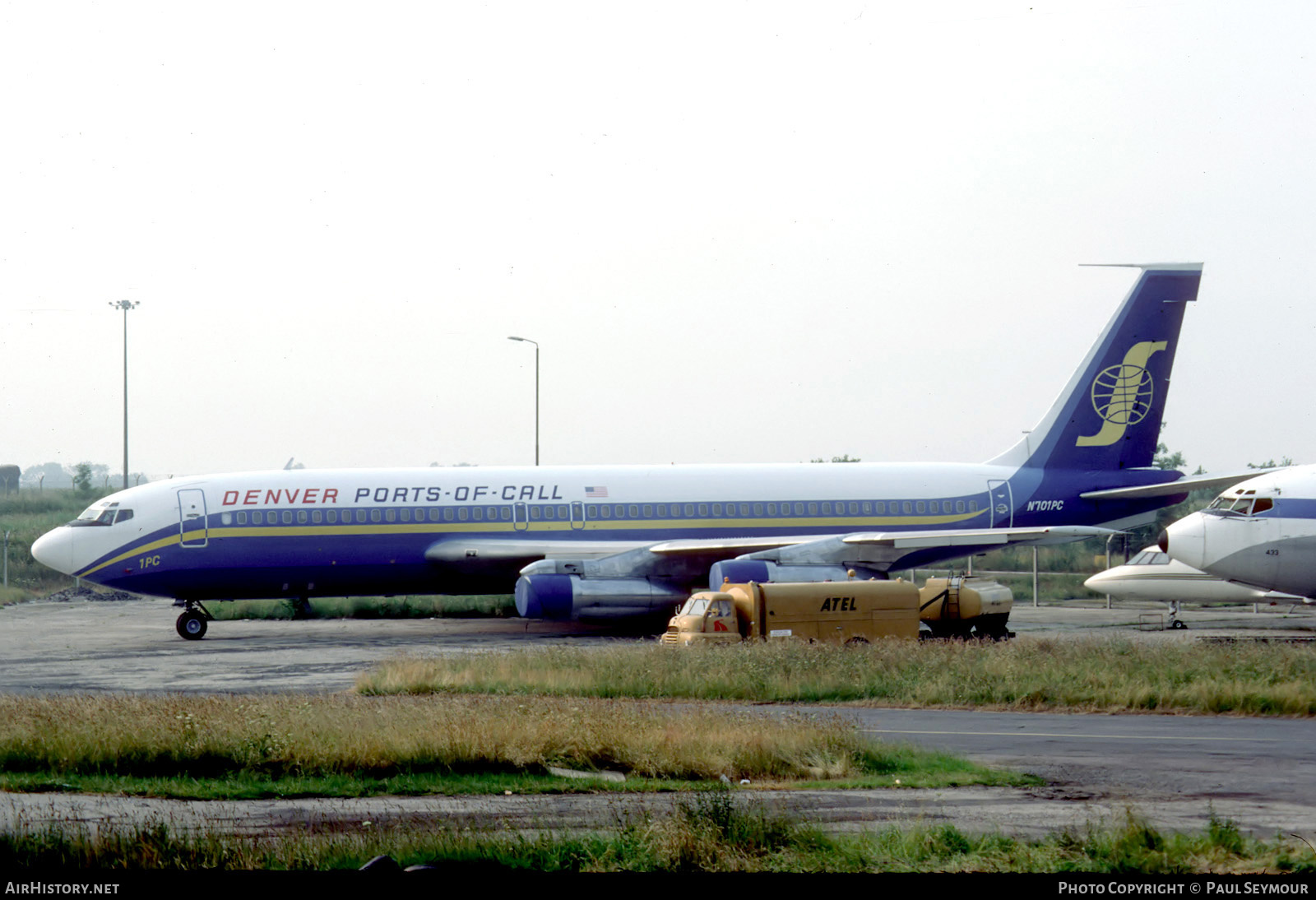 Aircraft Photo of N701PC | Boeing 707-123B | Ports of Call | AirHistory.net #678592