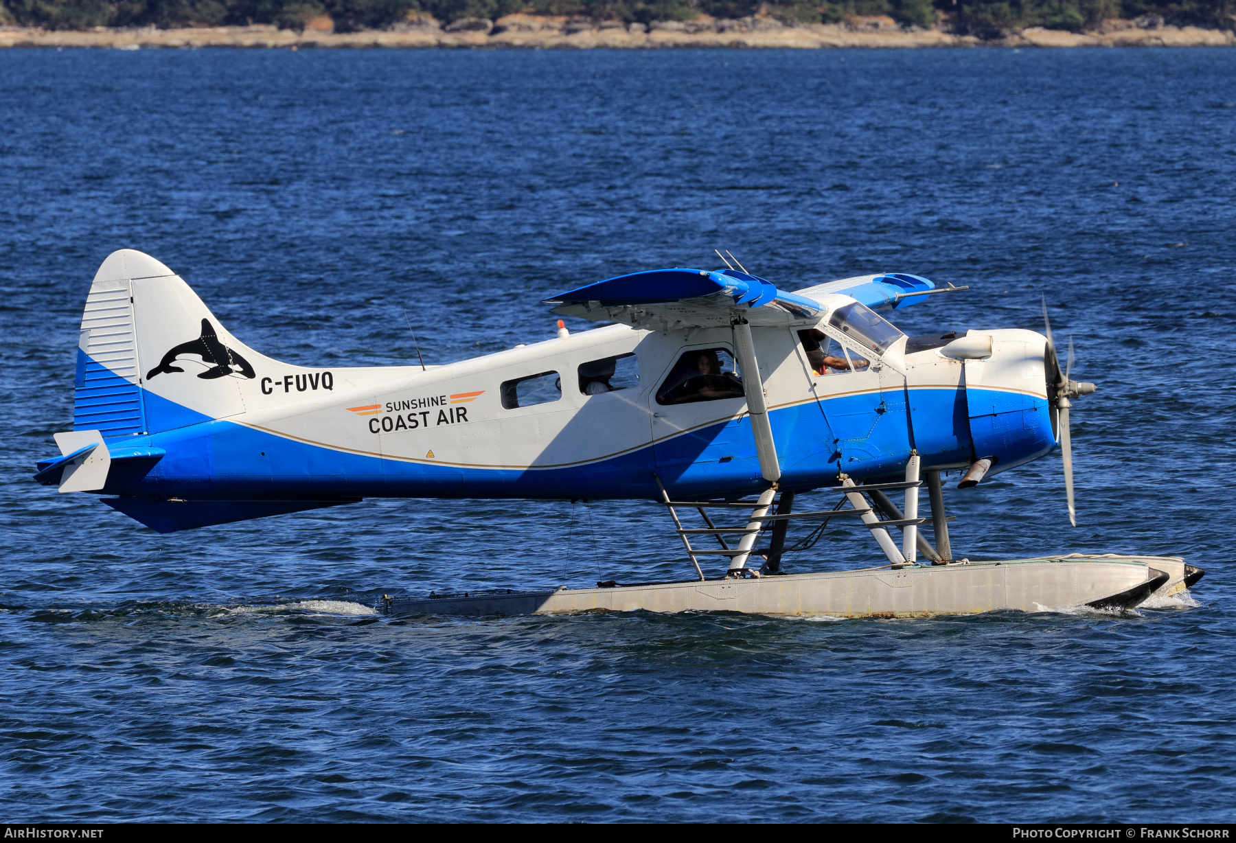 Aircraft Photo of C-FUVQ | De Havilland Canada DHC-2 Beaver Mk.1 | Sunshine Coast Air | AirHistory.net #678612