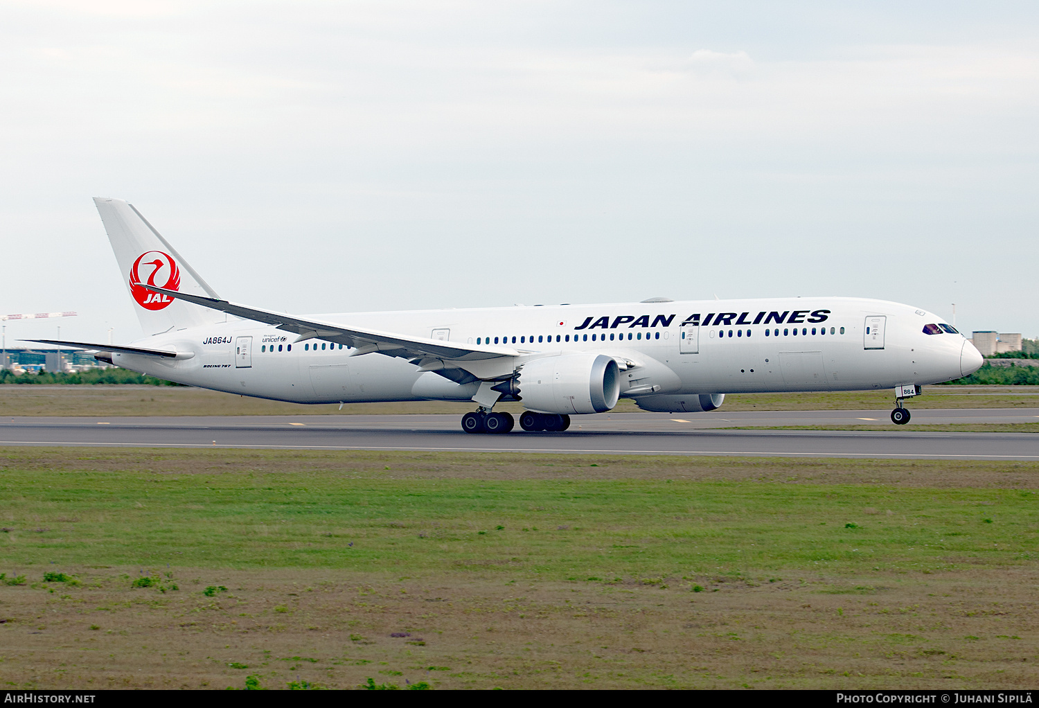Aircraft Photo of JA864J | Boeing 787-9 Dreamliner | Japan Airlines - JAL | AirHistory.net #678617