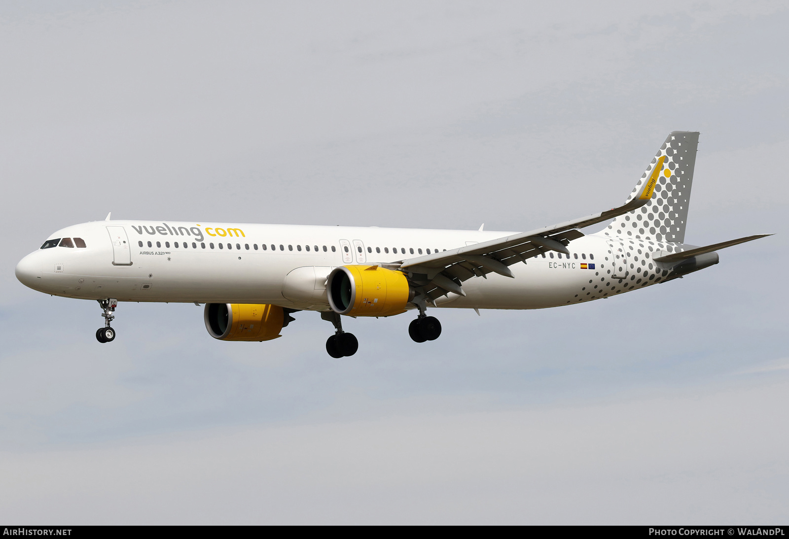 Aircraft Photo of EC-NYC | Airbus A321-271NX | Vueling Airlines | AirHistory.net #678627