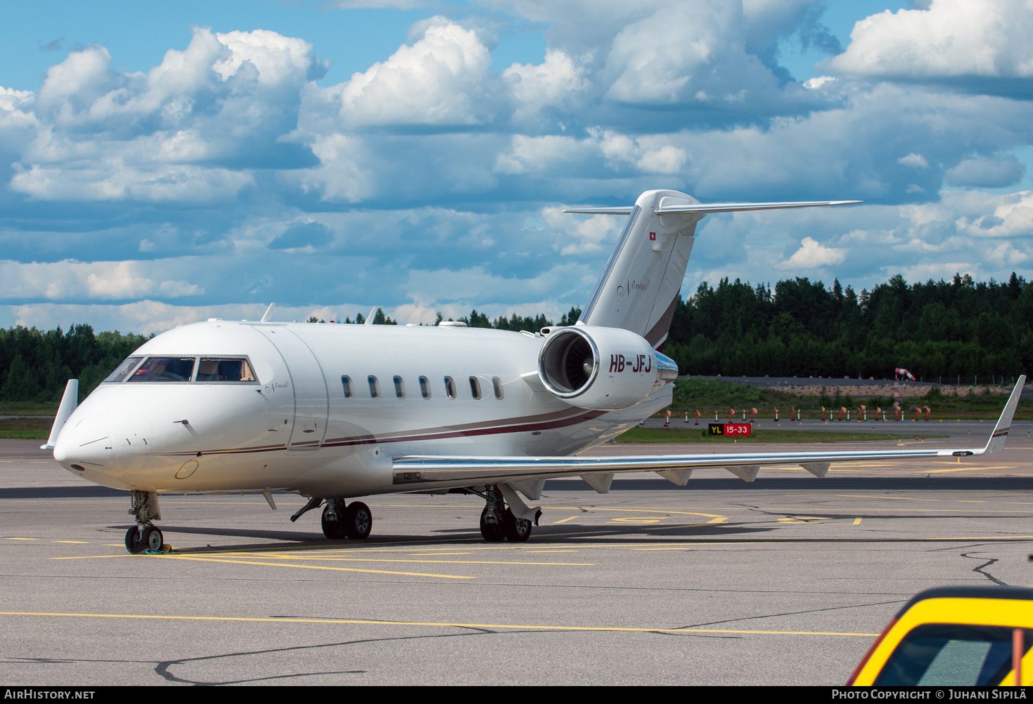 Aircraft Photo of HB-JFJ | Bombardier Challenger 604 (CL-600-2B16) | Nomad Aviation | AirHistory.net #678633