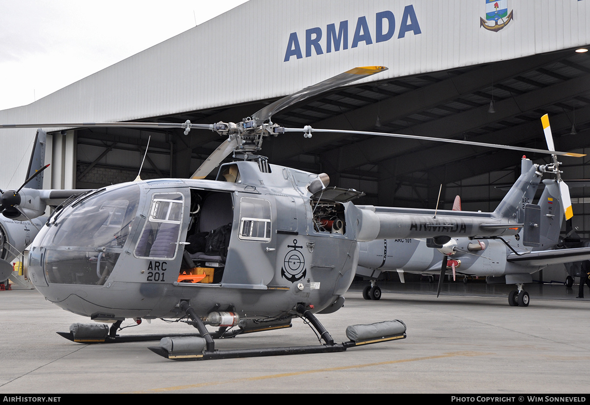 Aircraft Photo of ARC201 | MBB BO-105CBS-4 | Colombia - Navy | AirHistory.net #678637