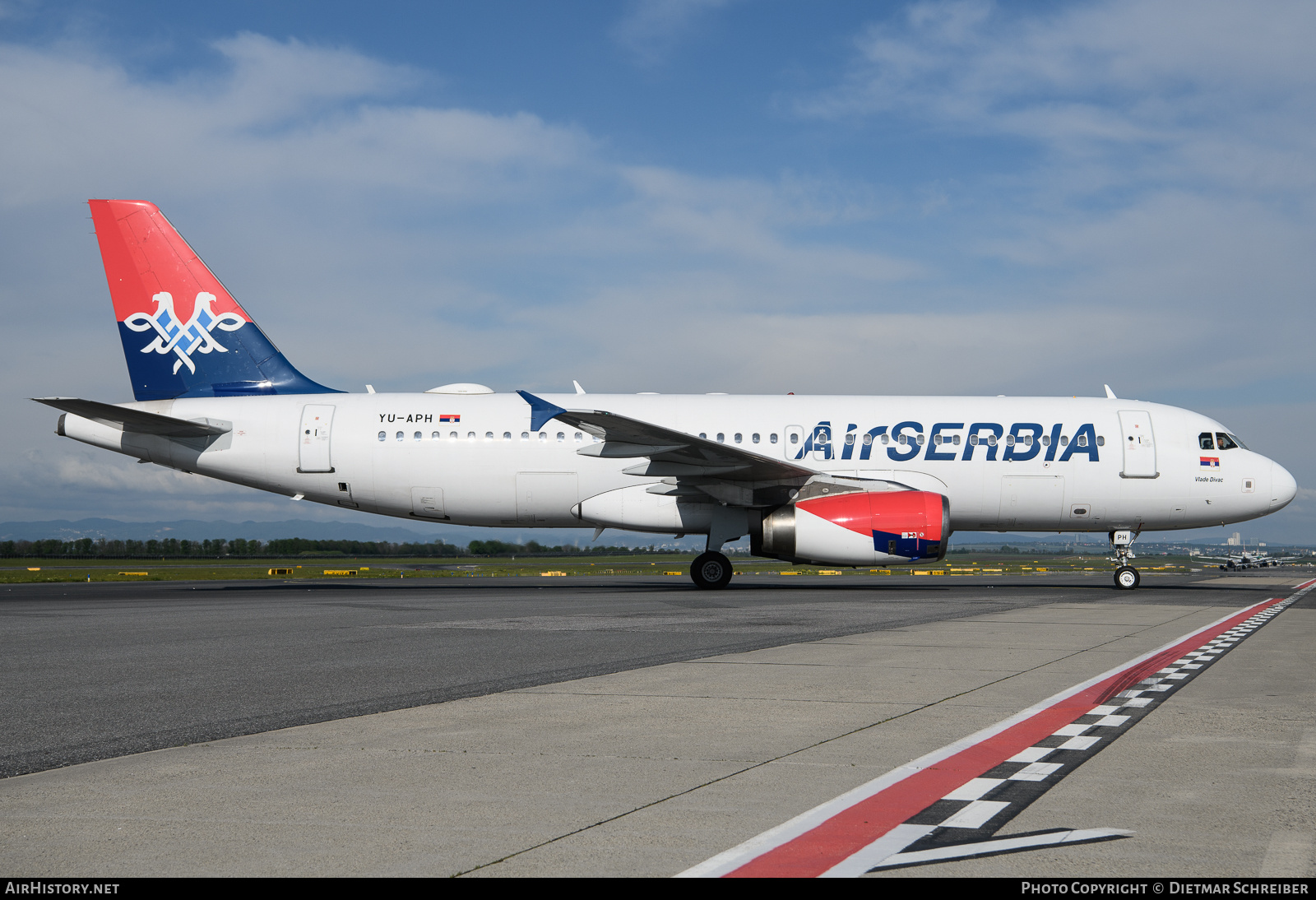 Aircraft Photo of YU-APH | Airbus A320-232 | Air Serbia | AirHistory.net #678653
