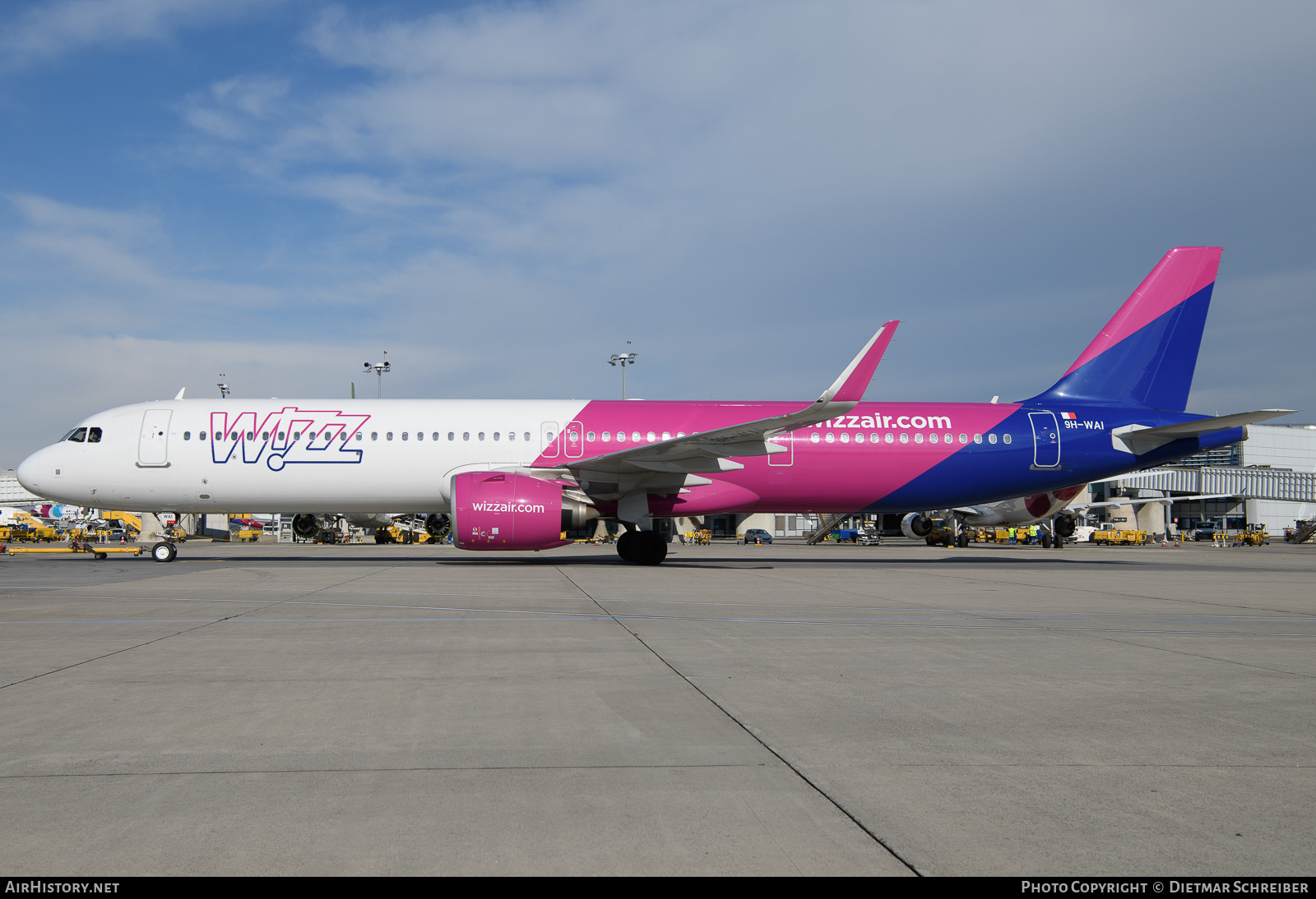 Aircraft Photo of 9H-WAI | Airbus A321-271NX | Wizz Air | AirHistory.net #678667