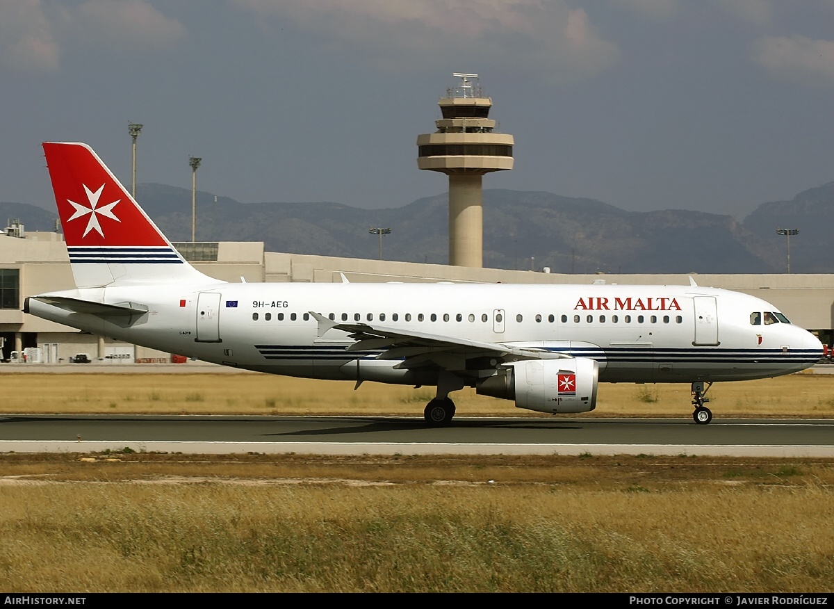 Aircraft Photo of 9H-AEG | Airbus A319-111 | Air Malta | AirHistory.net #678689
